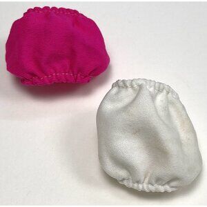 VTG 1990 MATTEL Barbie Fashion Wraps #4736 Hot Pink White REPLACEMENT WRAPS Read